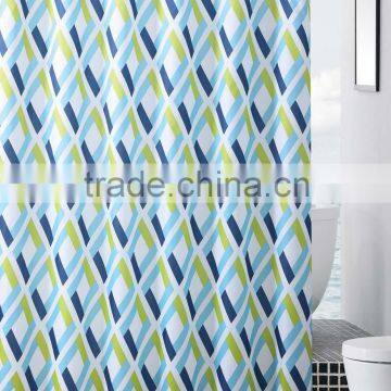 Diamond Polyester Shower Curtain
