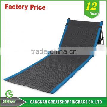 2016 New Arrival Outdoor folding padded beach mat, mat beach chairs good quality folding chair mat,beach mat