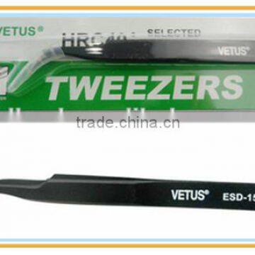 HRC40 Black Stainless Steel ESD Tweezers photo-6