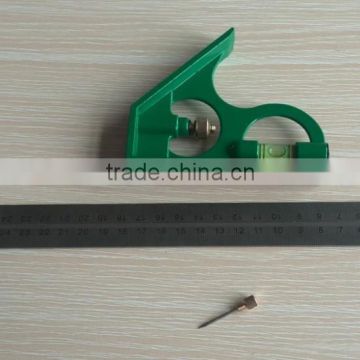 steel combination angle ruler, metal square ruler, Steel combination angle 61022