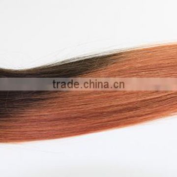 100% human hair 8a grade double drawn clip-in hair extensions