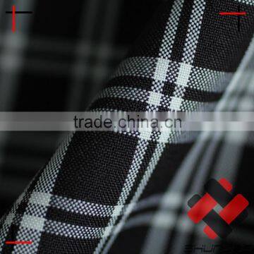 Polyester Mechanical Stretch Yarn Dyed Plaid Fabric photo-4