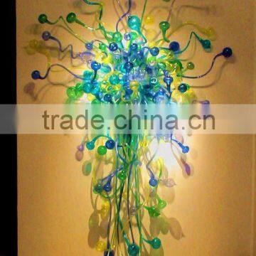 art glass wall decoration xo-0886 and hand blown glass wall decoration