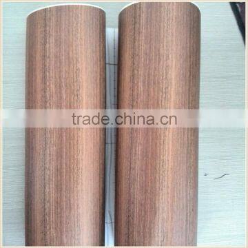 Pvc Wood Grain decoration film with glue