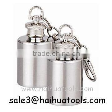 hot style hip flask with key buckle