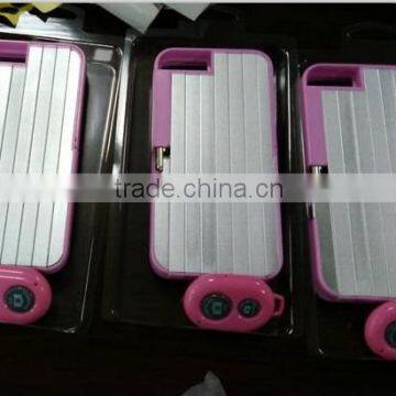2016 Year Popular Selfie Stick Phone Shell Case With Extendable Monopod Case For Iphone 6 6s