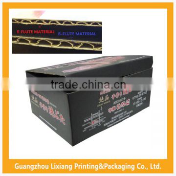 wholesale custom e flute corrugated box price, corrugated cardboard box manufacturer