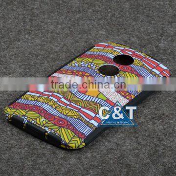 C&T 4 Colors Hybrid TPU Frame 2 in 1 Combo Case For Motorola Moto X2 photo-6