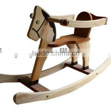 wooden rocking horse for kids