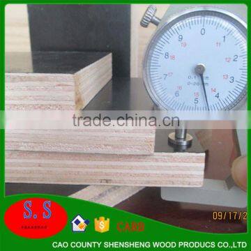 10mm 12mm15mm 18mm 20mm 25mm Poplar Sheet Black or Brown Construction Formwork Materials From Plywood Factory photo-6