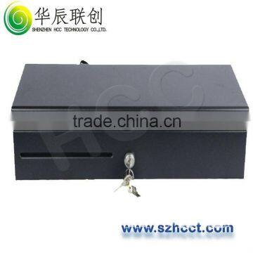 China RJ12 & RJ11 adjustable portable cash box drawer with two keys--HS170