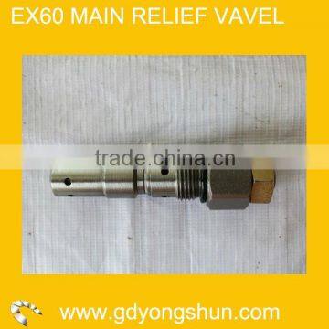 EX60 main relief valve main control valve