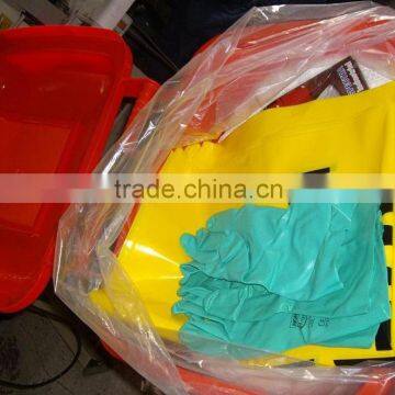 Wheelie Bin Oil-only Spill Kits 120L for Work Place Emergency photo-3