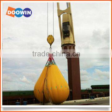 Offshore Crane / Davit / Derrick Proof Load Test Water Bag and Load Cell