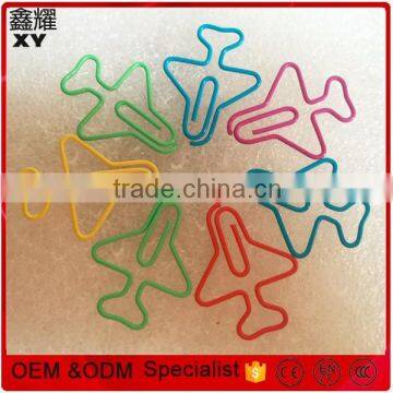 professional customer logo design colorful aircraft shape plane shape paper clips