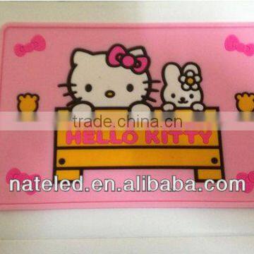 2014 whole sale Hot sale hello kitty Car Non-slip Mat,and PVC mateirial