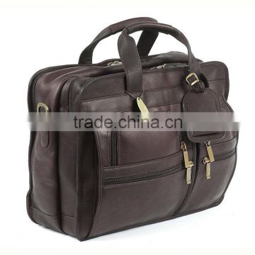 Cowhide Leather Executive Computer Briefcase