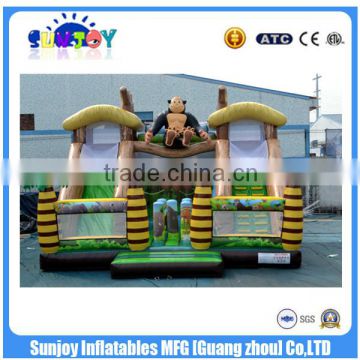 China Whosale Jungle Inflatabel Amusement Park Gmes For Sale ,Indoor Outdoor Kids Playground Price