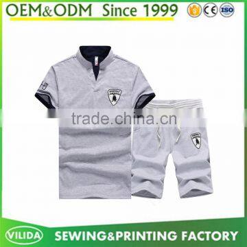 Mens sporwear trucksuit wholesale jogging tracksuit suit