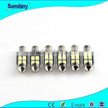 Festoon Auto lamp 12V, auto bulb, license plate lamp LED Festoon C5W 36mm 39mm 42mm LED canbus festoon led light for cars