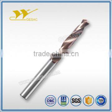3D External Coolant Carbide Coated Twist Drill for Stainless Steel Machining