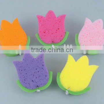 flower shape sponge