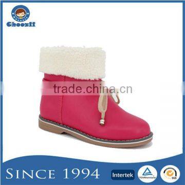 wholesale girls various colors fur lined kids shoes winter boots