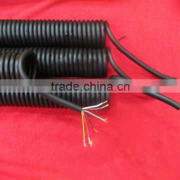 Tailer truck special coiled cable PU sheath 7 core 5 core 5m