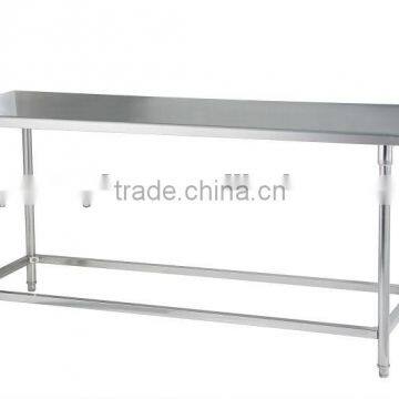 CE approved 1-tier stainless steel work table WTC-081