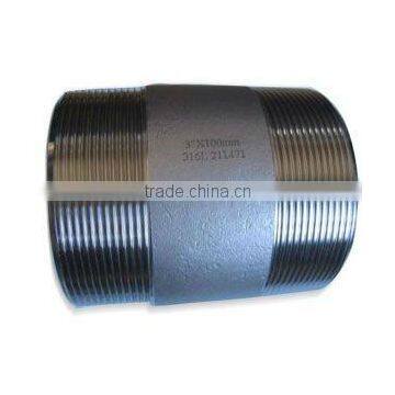 stainless steel Barrel Nipple pipe fitting nipple