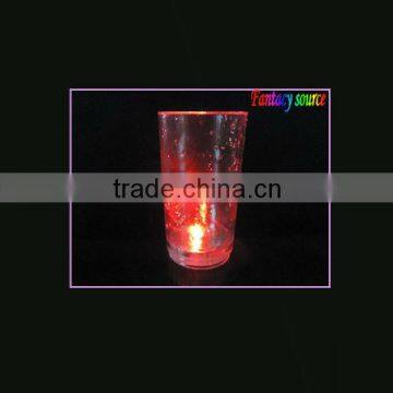 50ml led shot glass with button,led flashing cup,led liquid whiskey cup