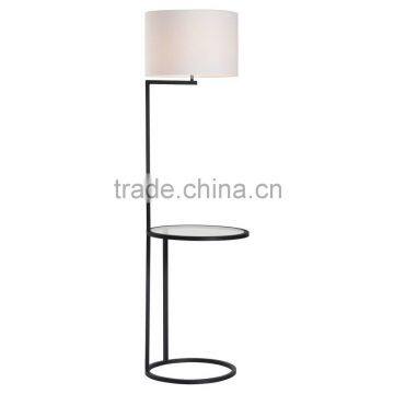 2017 hotel decorative table floor lamp with linen shade good for inn decor high end