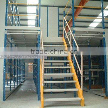 industrial warehouse heavy duty storage steel mezzanine floor rack