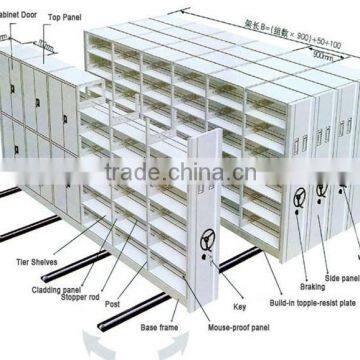 Metallic Mobile File Cabinet Racking System photo-2
