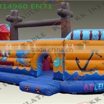 Leisure hot-selling inflatable slide combo bouncer toys playland for kids