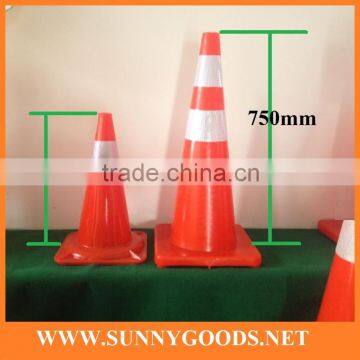 Height 750mm High Quality PVC Colored Trafic Cones photo-2