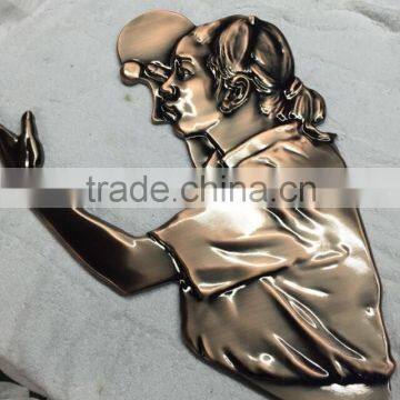 Bronze portrait die casting metal craft factory direct