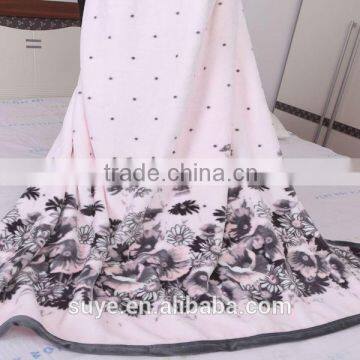 Super soft adult twin full queen king size fleece muslin blanket