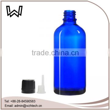 100ml cobalt blue glass bottles for essential oil