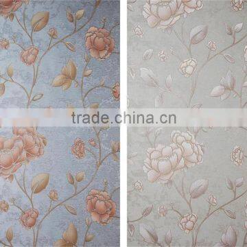 Decoration Materials Embossed Effect Pvc Wallpaper photo-4