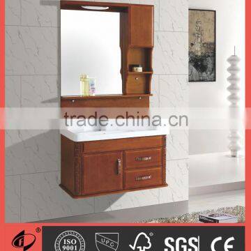 Thailand oak wood bathroom cabinets furniture S7508-80