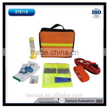 12pcs Auto Emergency Repair Hand Tool Bag Set
