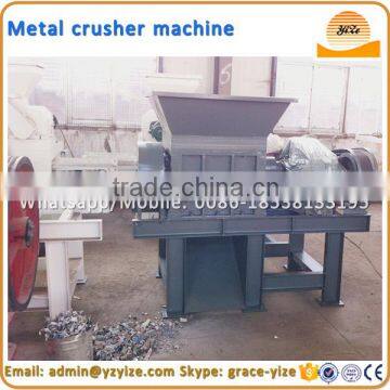 Mini metal shredder small metal crusher , metal scrap crushing machine