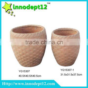 Concrete Garden Decoration Large Pot, Garden Flower Pots Wholesale