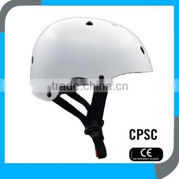 CE CPSC white abs roller safety helmets,safest road cycling helmets for kids