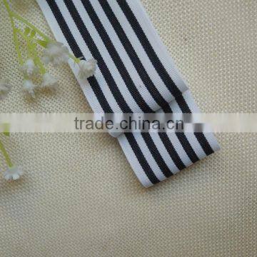 Black white Veined ribbons