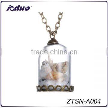 Wholesale Sterfish Pendant Retro Long Necklace