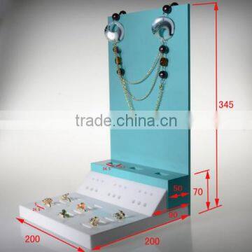 custom acrylic jewelry display counter