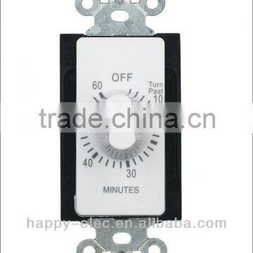 Wall-mountable 60Min Countdown Mechanical Programmable Timer