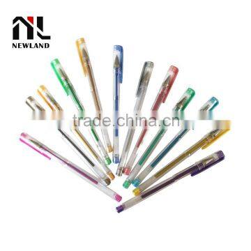 Metallic shining 48 gel pen set